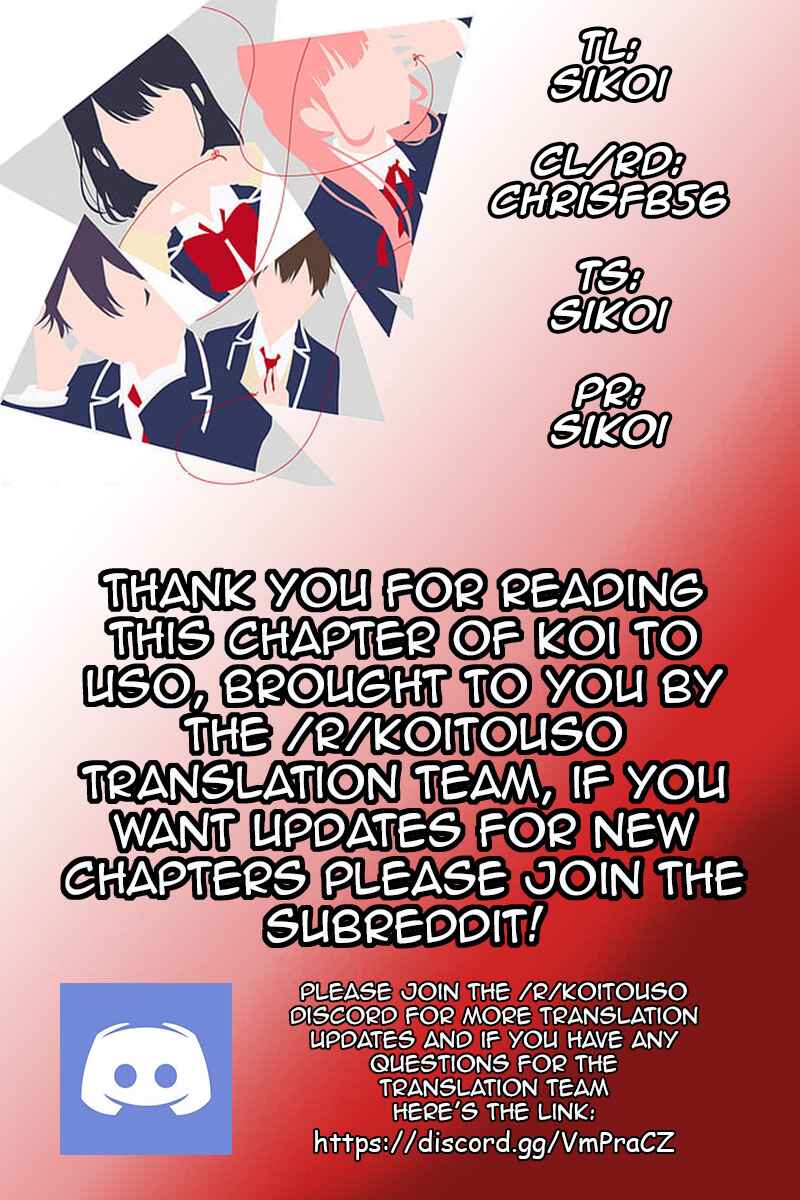 Page 1 Chapter 251 Koi to Uso