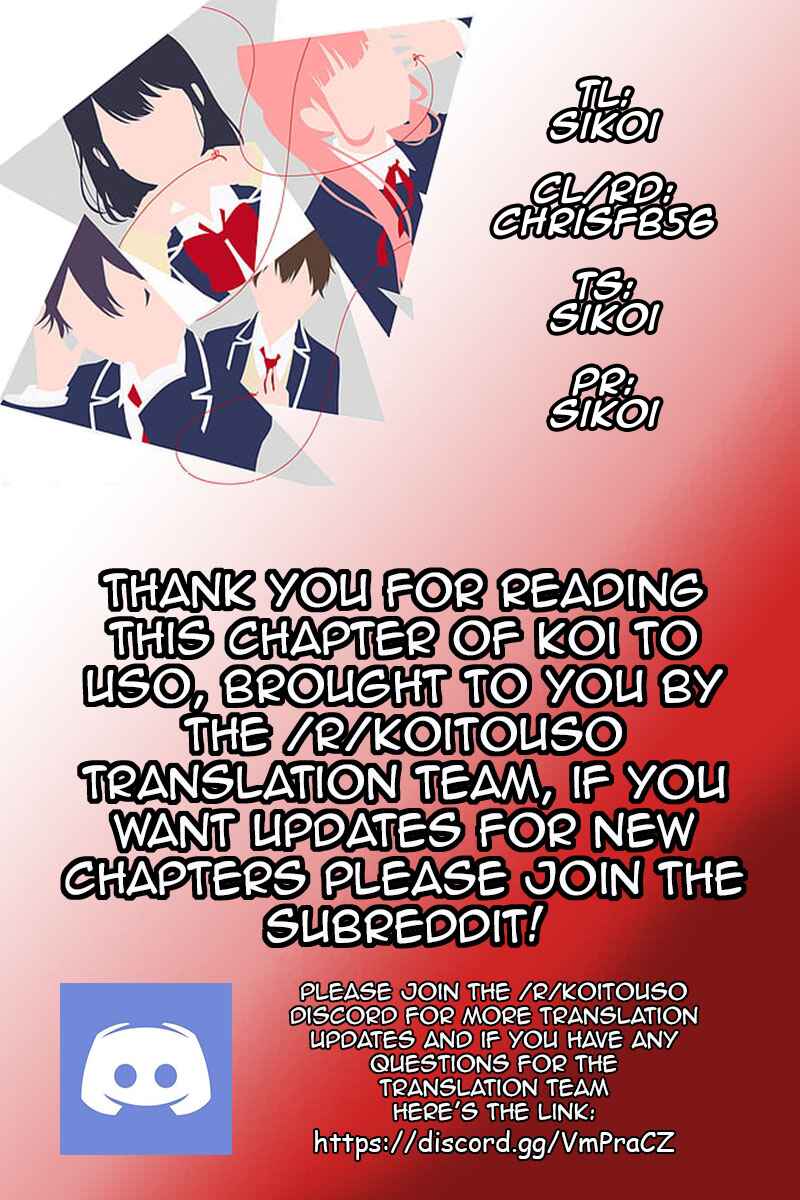 Page 1 Chapter 246 Koi to Uso