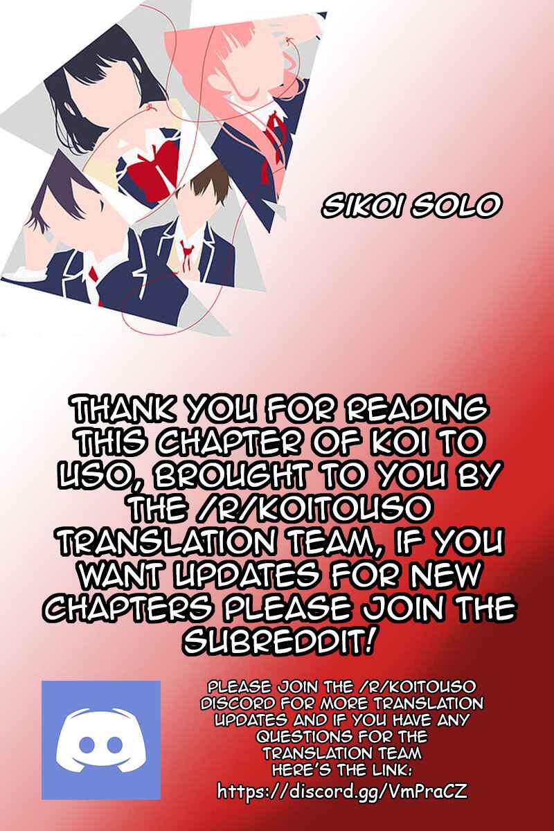 Page 1 Chapter 267 Koi to Uso