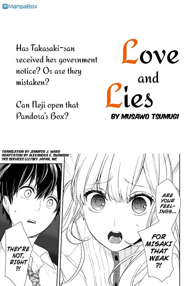 Page 1 Chapter 23 Koi to Uso