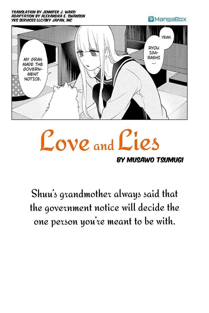 Page 1 Chapter 99 Koi to Uso