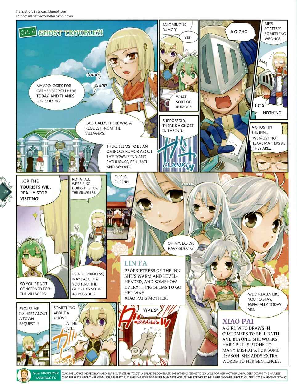 Page 1 Chapter 4 Rune Factory 4+ Double Ace