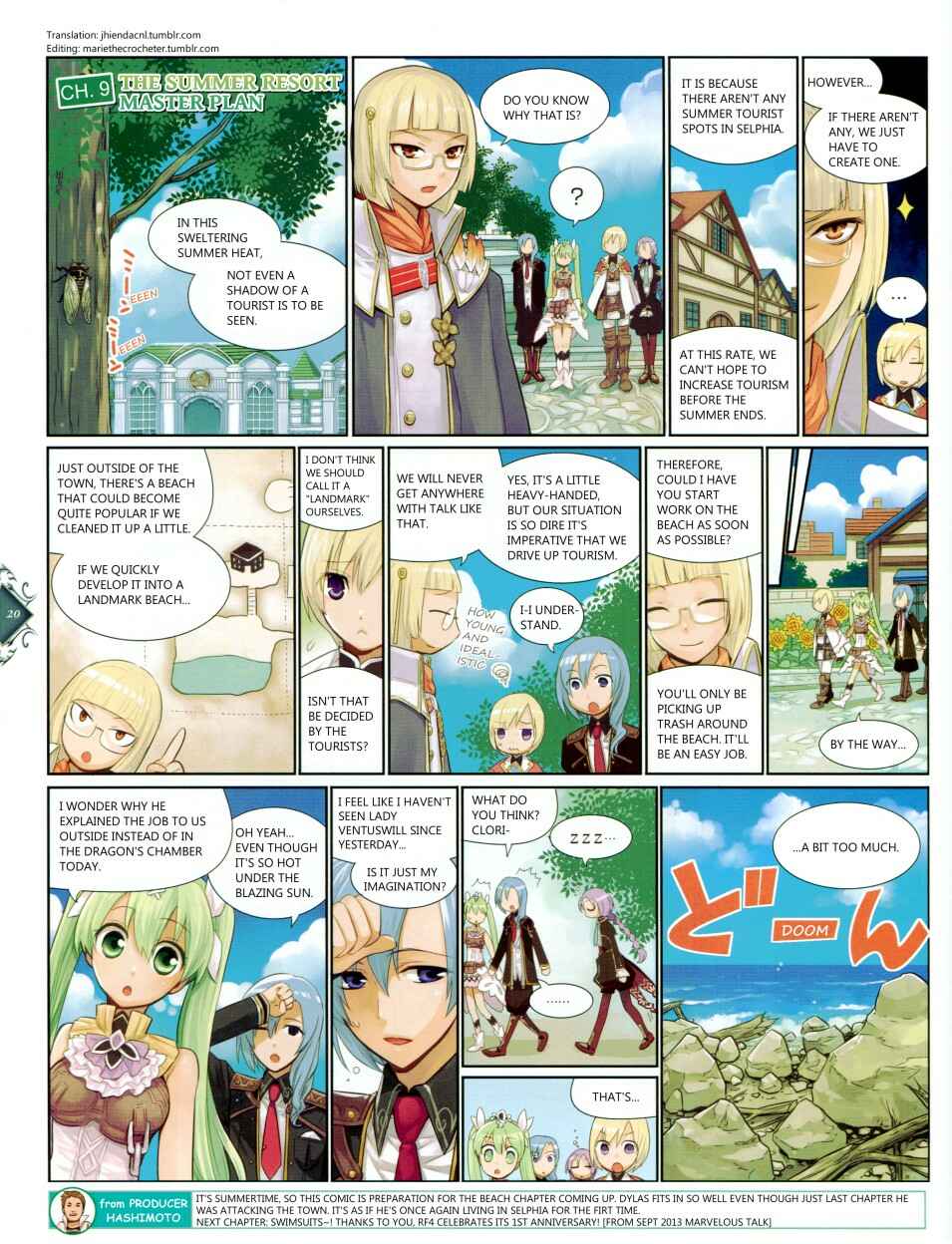 Page 1 Chapter 9 Rune Factory 4+ Double Ace