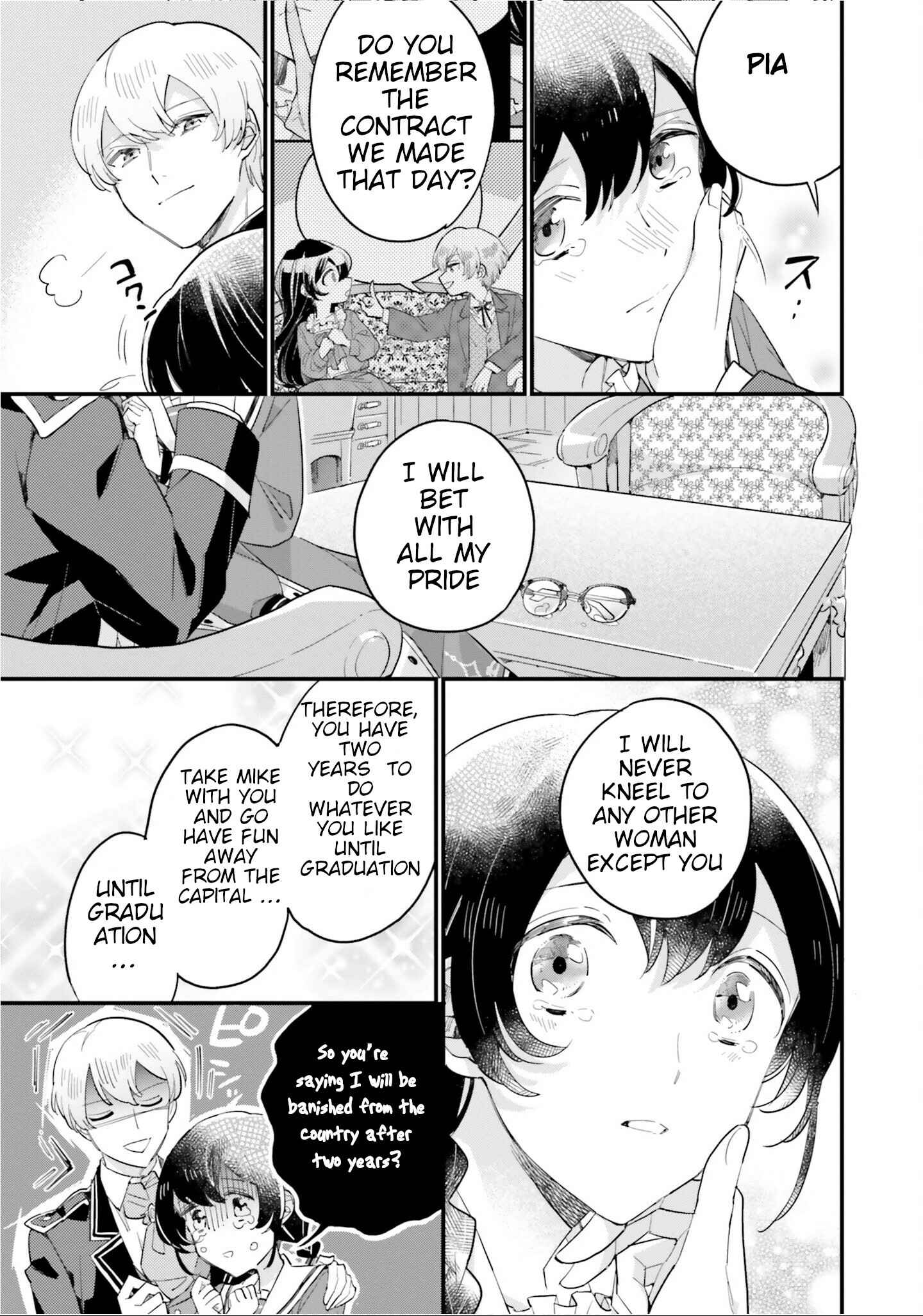 Page 27 Chapter 10 Yowaki MAX Reijou nanoni, Ratsuwan Konyakusha-sama no Kake ni Notte Shimatta