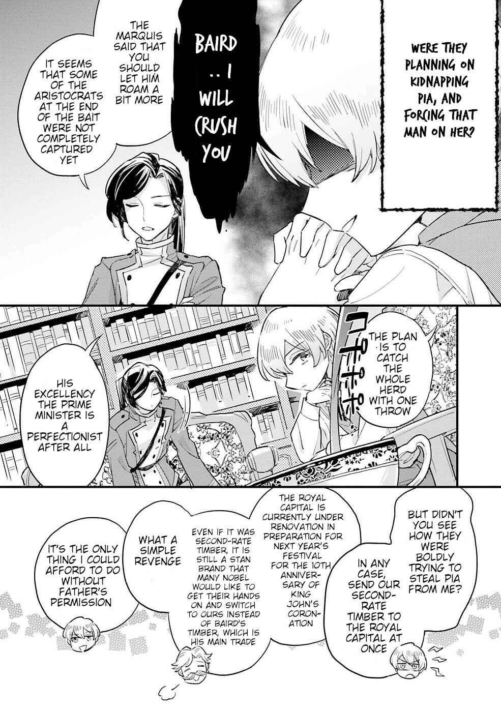 Page 11 Chapter 4 Yowaki MAX Reijou nanoni, Ratsuwan Konyakusha-sama no Kake ni Notte Shimatta