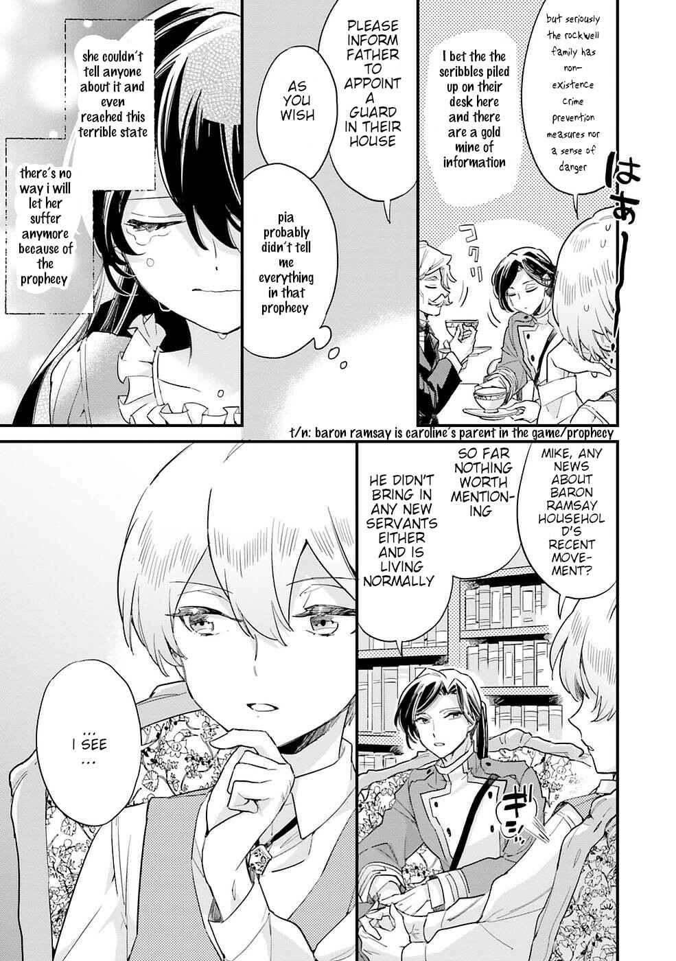 Page 13 Chapter 4 Yowaki MAX Reijou nanoni, Ratsuwan Konyakusha-sama no Kake ni Notte Shimatta