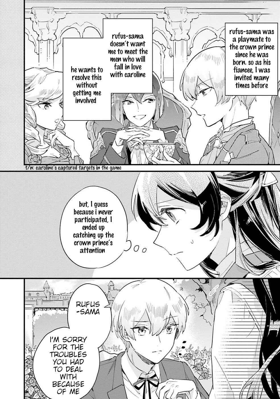 Page 18 Chapter 4 Yowaki MAX Reijou nanoni, Ratsuwan Konyakusha-sama no Kake ni Notte Shimatta