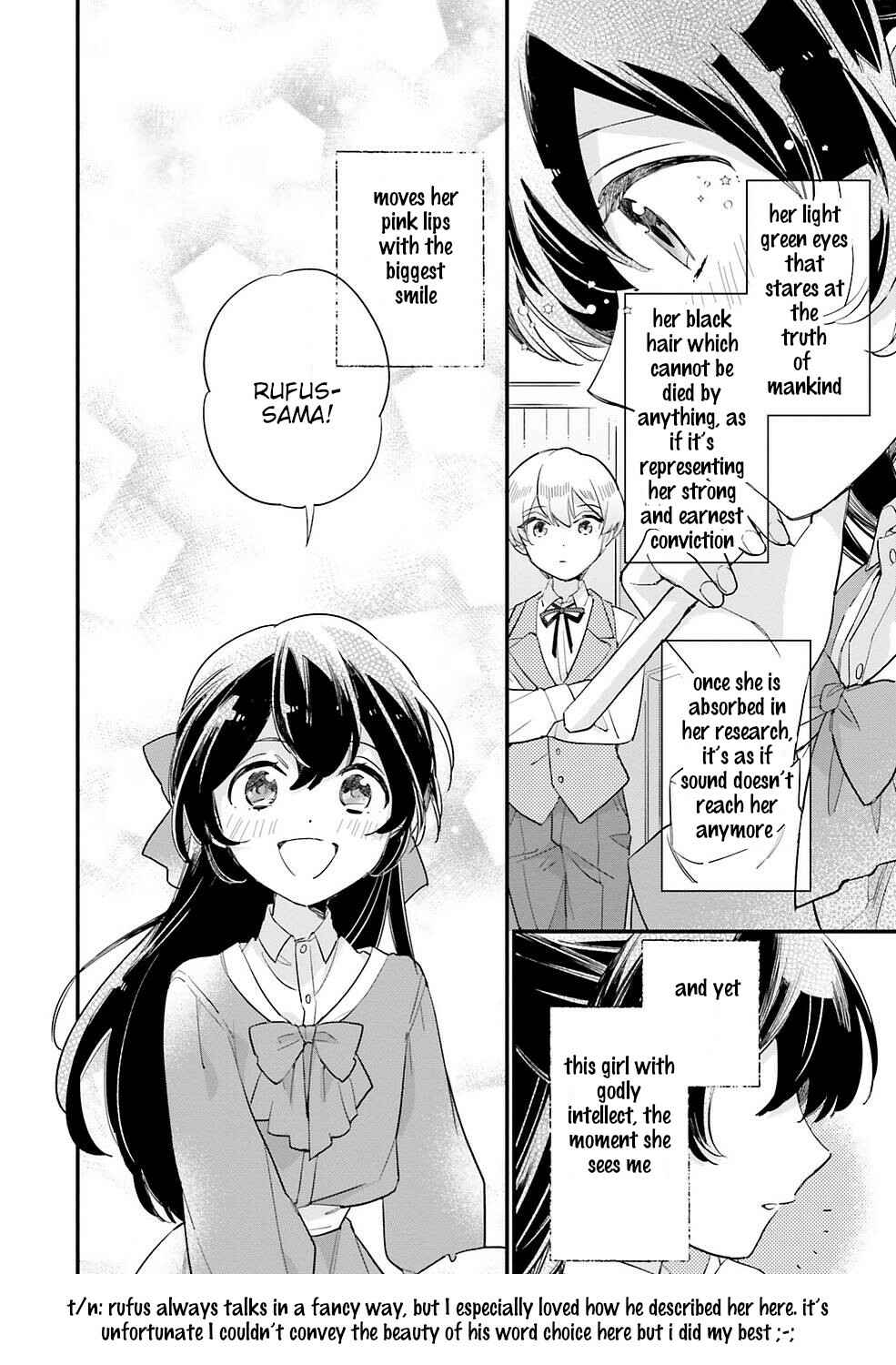 Page 6 Chapter 4 Yowaki MAX Reijou nanoni, Ratsuwan Konyakusha-sama no Kake ni Notte Shimatta
