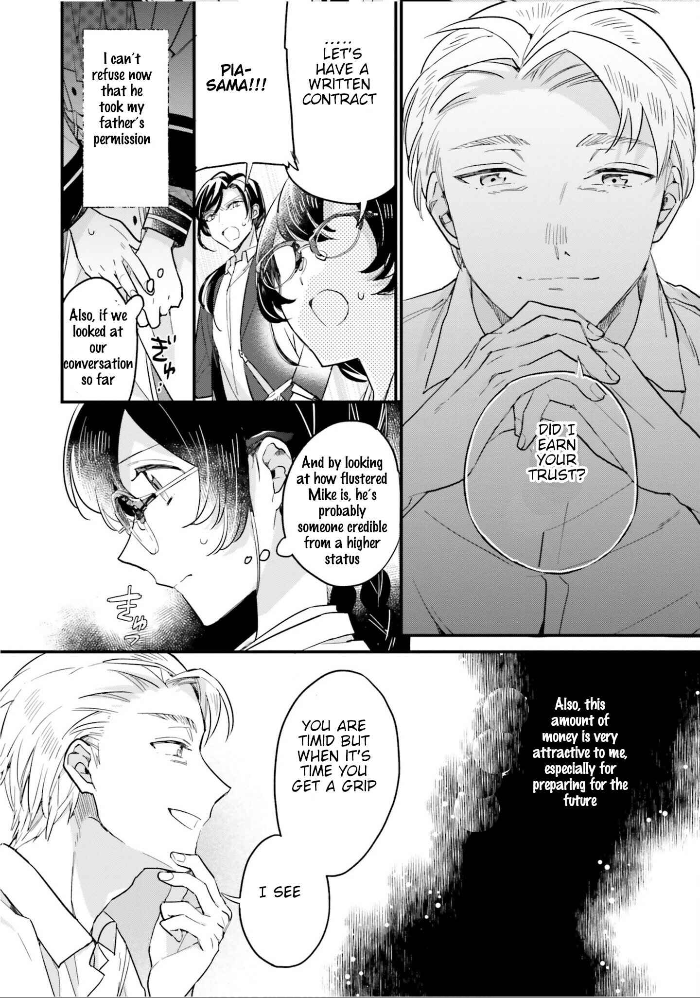 Page 28 Chapter 9 Yowaki MAX Reijou nanoni, Ratsuwan Konyakusha-sama no Kake ni Notte Shimatta