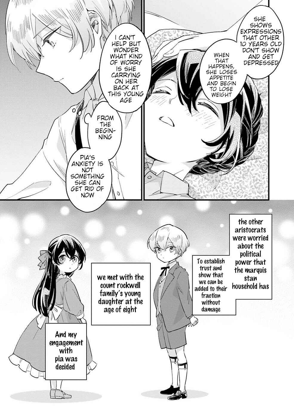 Page 21 Chapter 3 Yowaki MAX Reijou nanoni, Ratsuwan Konyakusha-sama no Kake ni Notte Shimatta