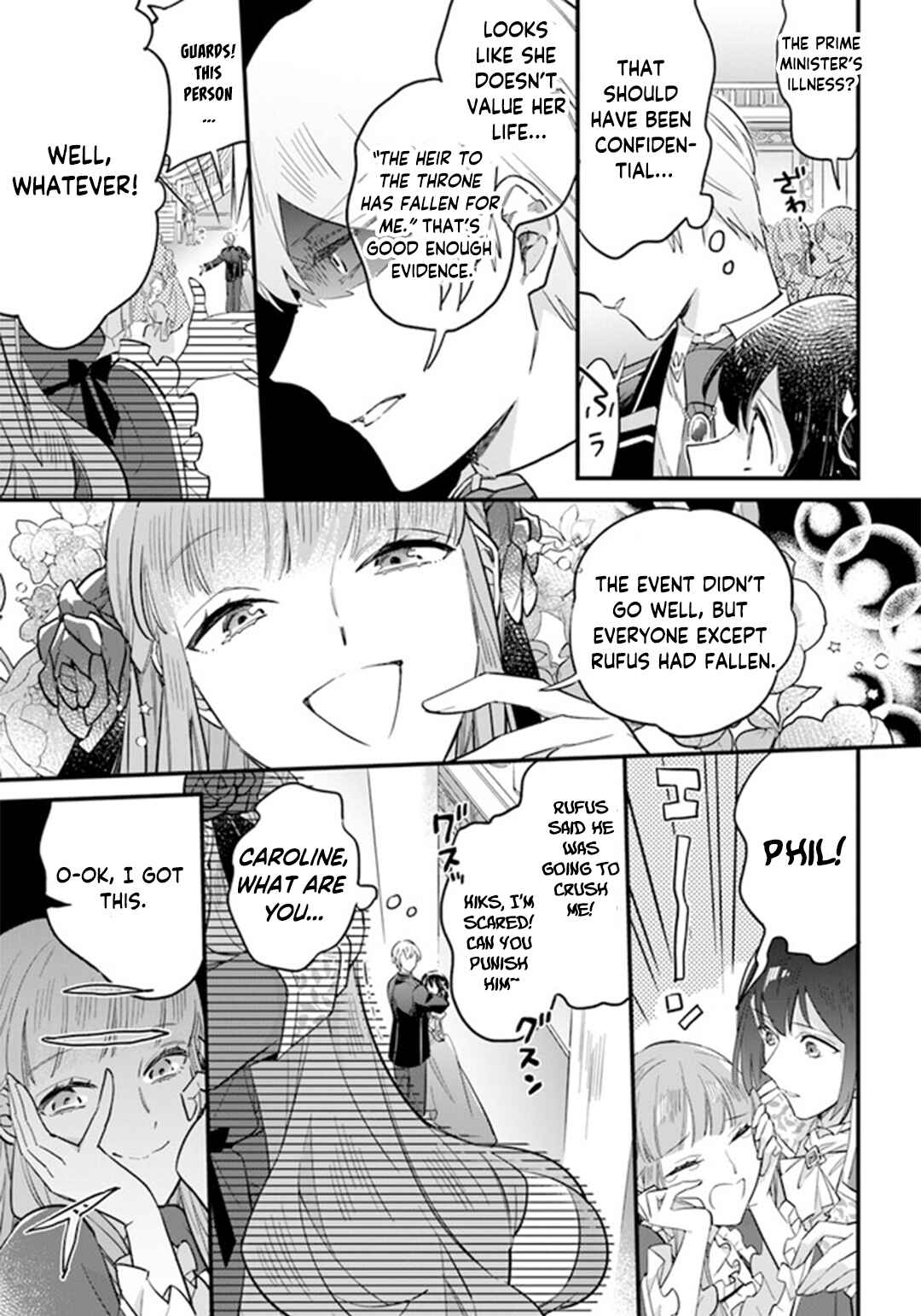 Page 31 Chapter 18 Yowaki MAX Reijou nanoni, Ratsuwan Konyakusha-sama no Kake ni Notte Shimatta