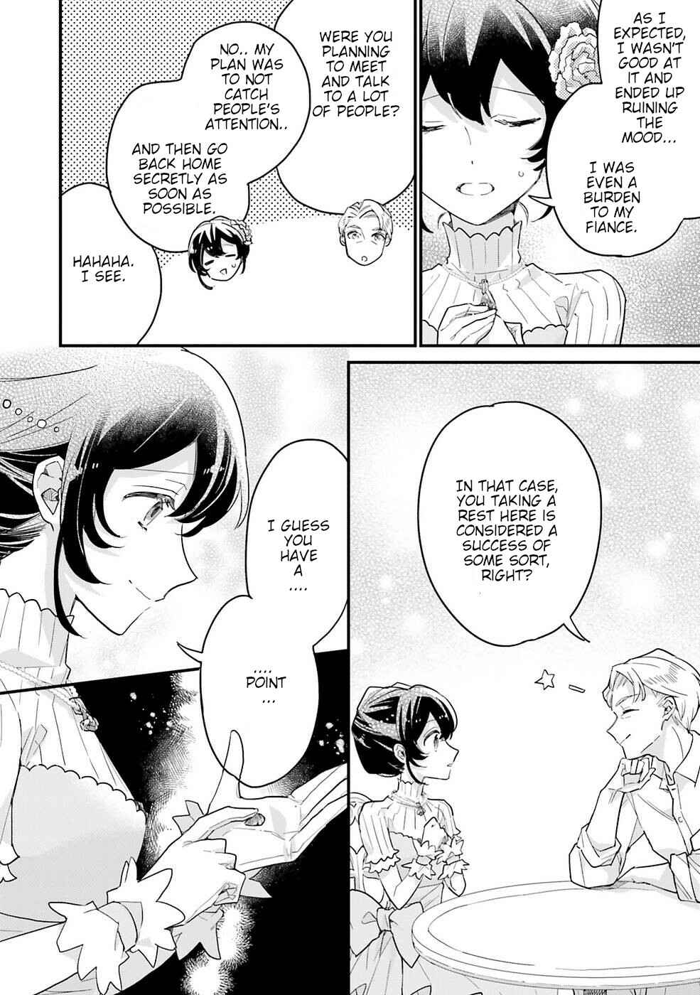 Page 4 Chapter 6 Yowaki MAX Reijou nanoni, Ratsuwan Konyakusha-sama no Kake ni Notte Shimatta