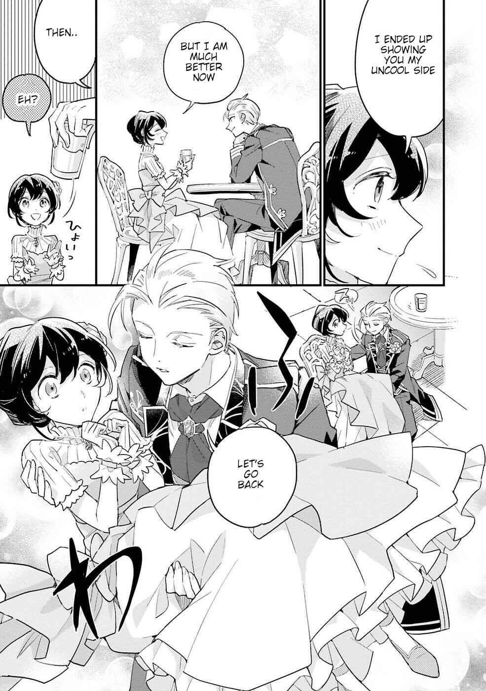 Page 9 Chapter 6 Yowaki MAX Reijou nanoni, Ratsuwan Konyakusha-sama no Kake ni Notte Shimatta