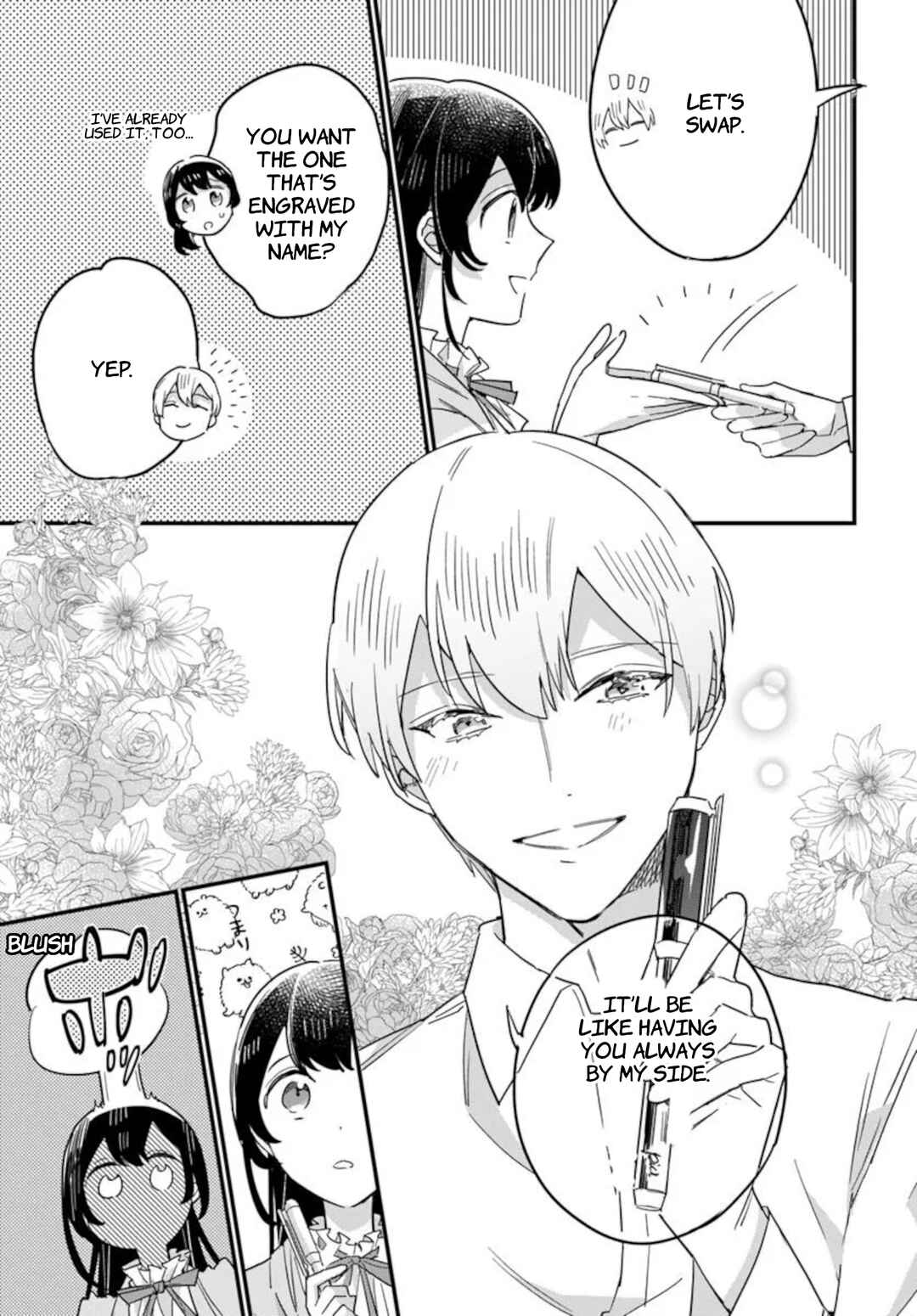 Page 7 Chapter 23.1 Yowaki MAX Reijou nanoni, Ratsuwan Konyakusha-sama no Kake ni Notte Shimatta