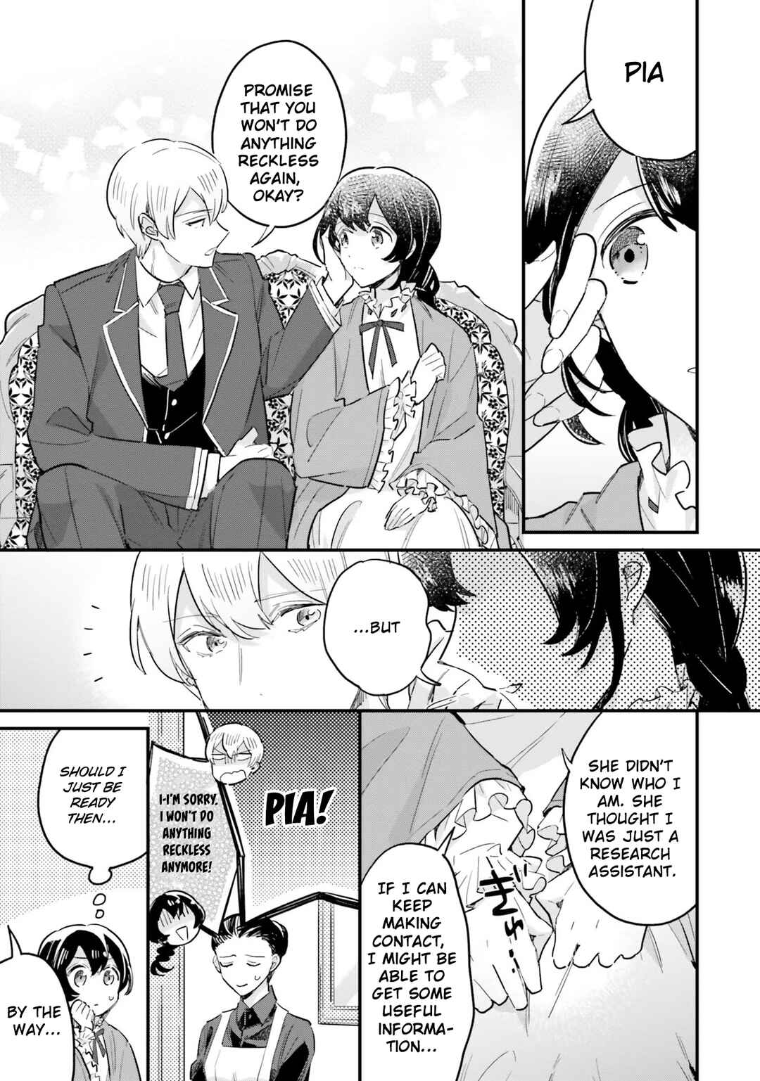 Page 22 Chapter 15.2 Yowaki MAX Reijou nanoni, Ratsuwan Konyakusha-sama no Kake ni Notte Shimatta