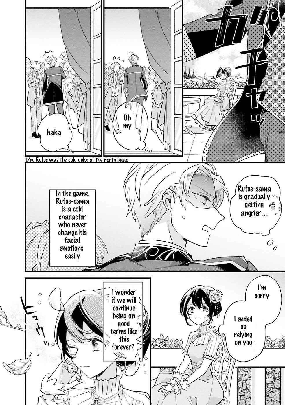 Page 24 Chapter 5 Yowaki MAX Reijou nanoni, Ratsuwan Konyakusha-sama no Kake ni Notte Shimatta
