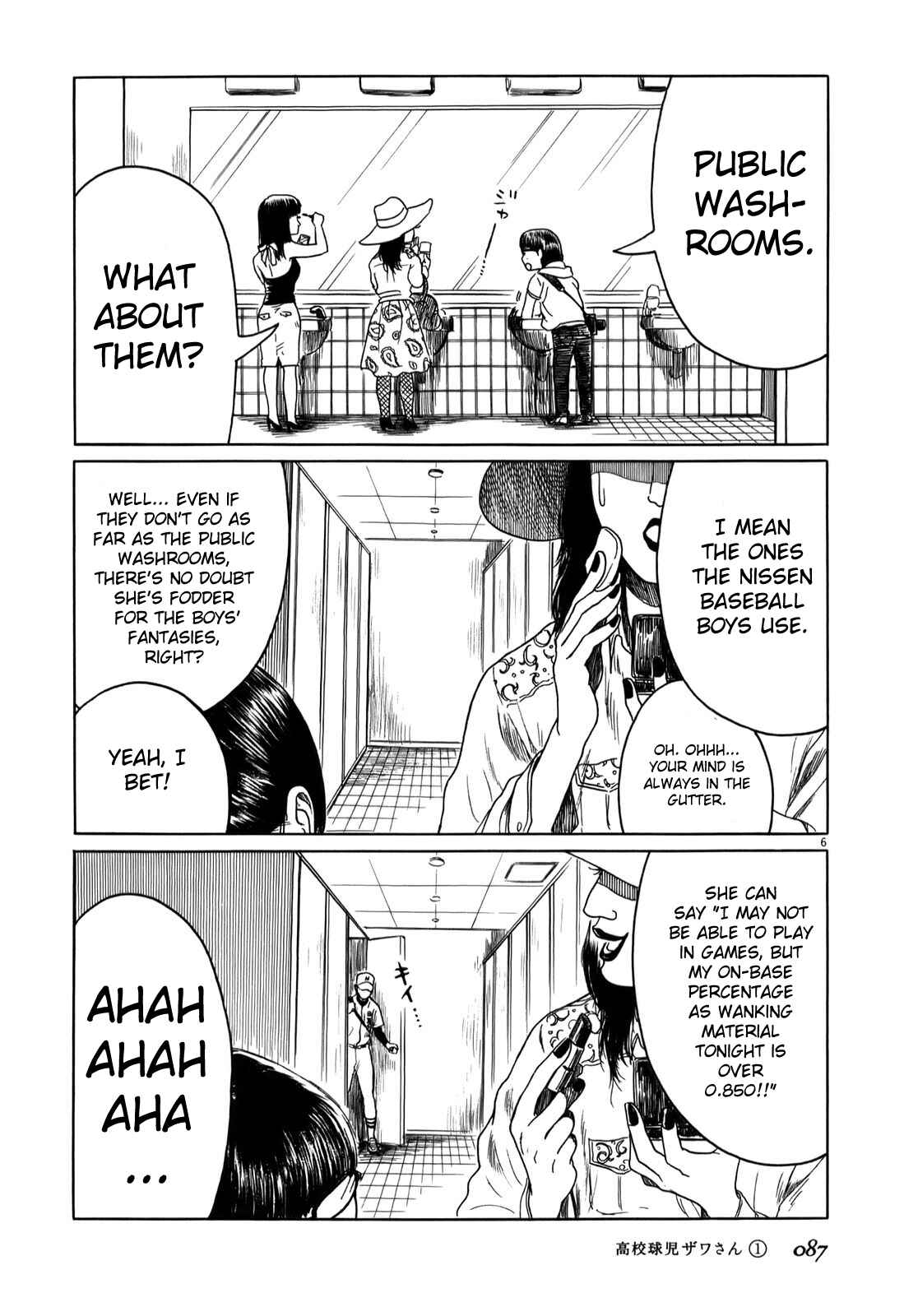Page 6 Chapter 9 Koukou Kyuji Zawa-san