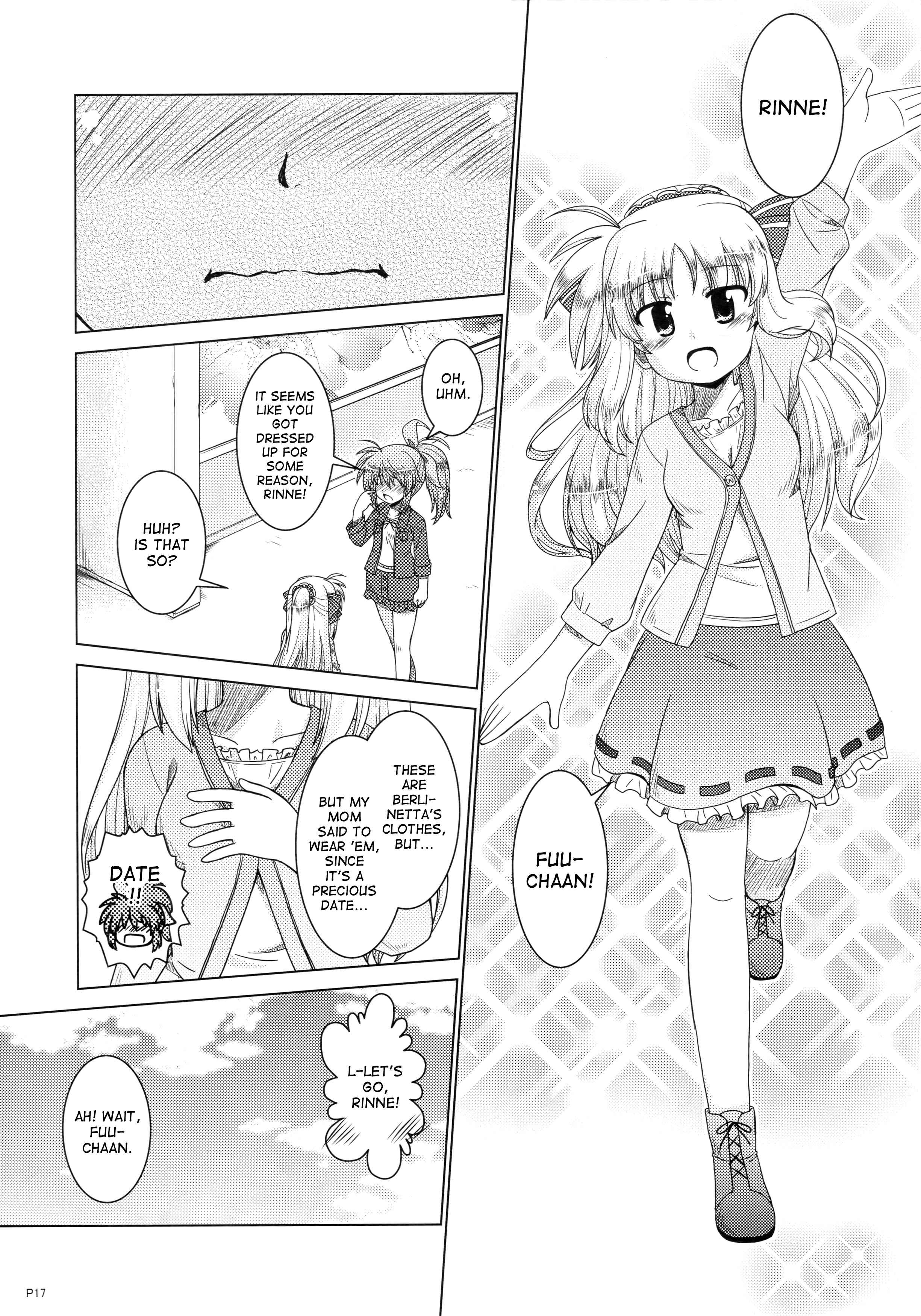 Page 16 Chapter Unknown_8678 Mahou Shoujo Lyrical Nanoha - Taisetsu na Koto (Doujinshi)