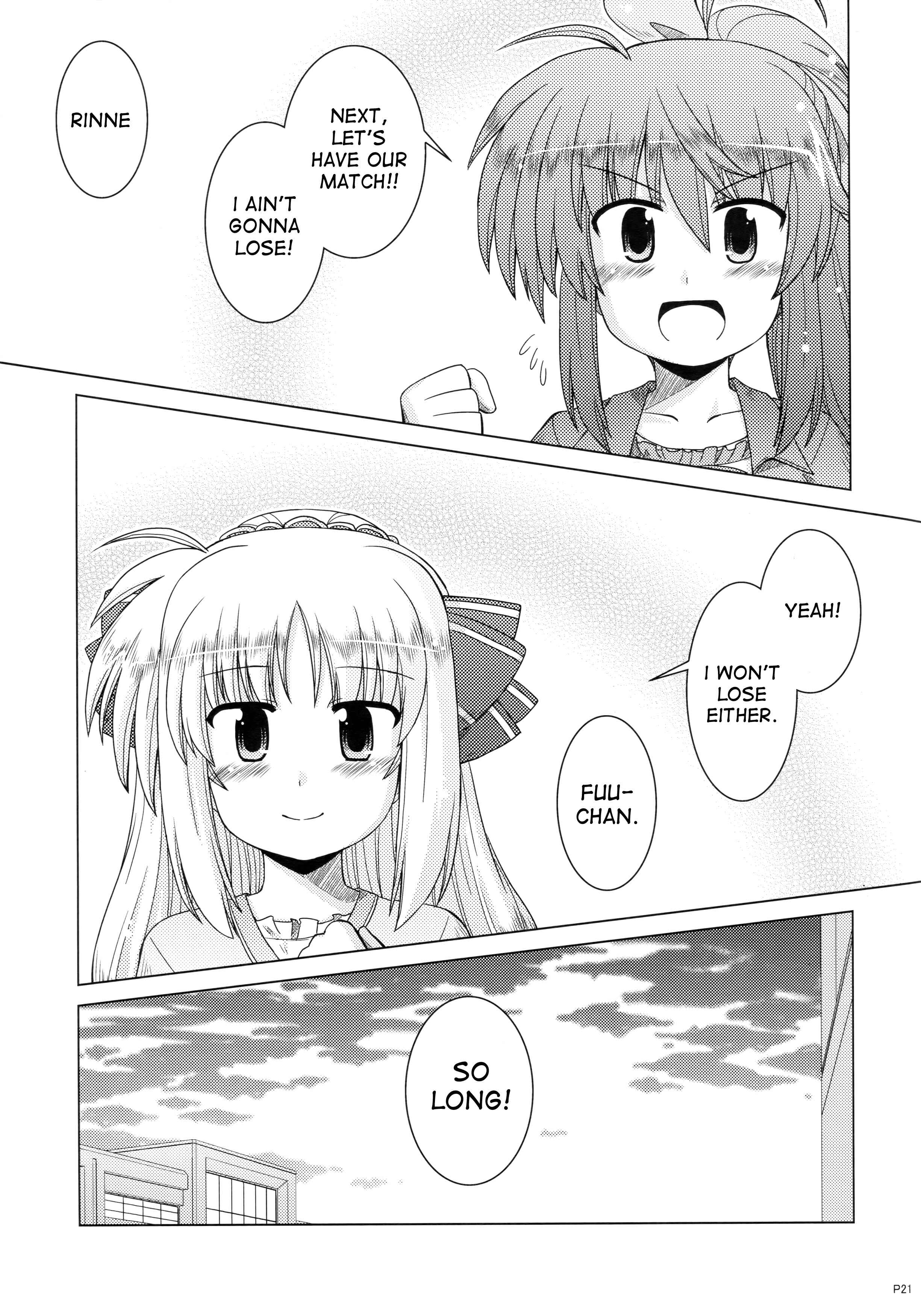 Page 20 Chapter Unknown_8678 Mahou Shoujo Lyrical Nanoha - Taisetsu na Koto (Doujinshi)