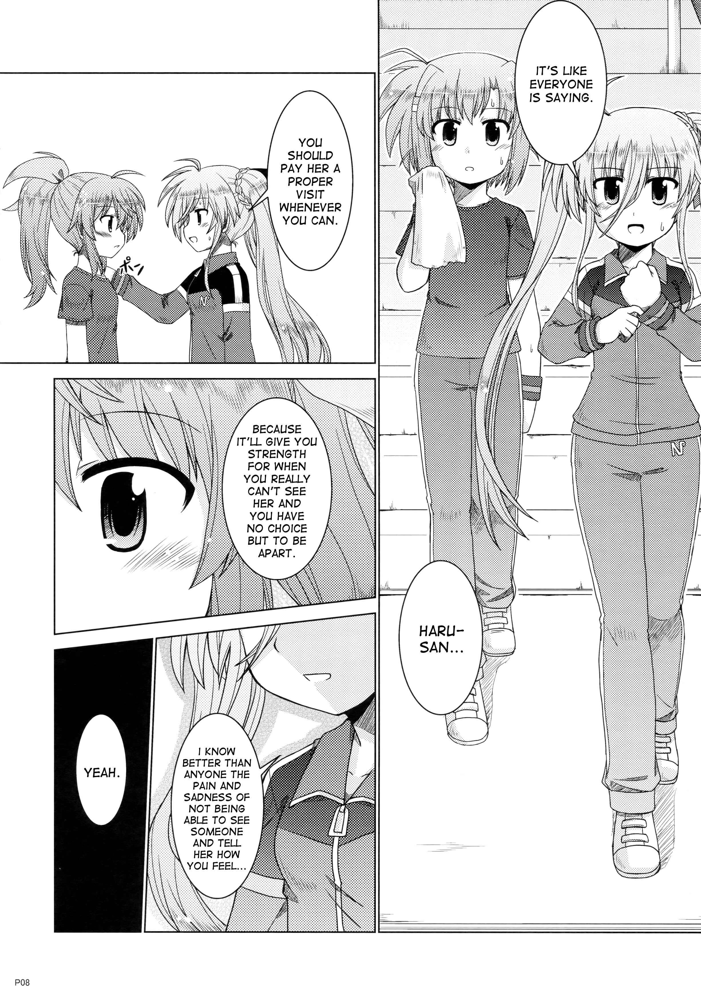 Page 7 Chapter Unknown_8678 Mahou Shoujo Lyrical Nanoha - Taisetsu na Koto (Doujinshi)
