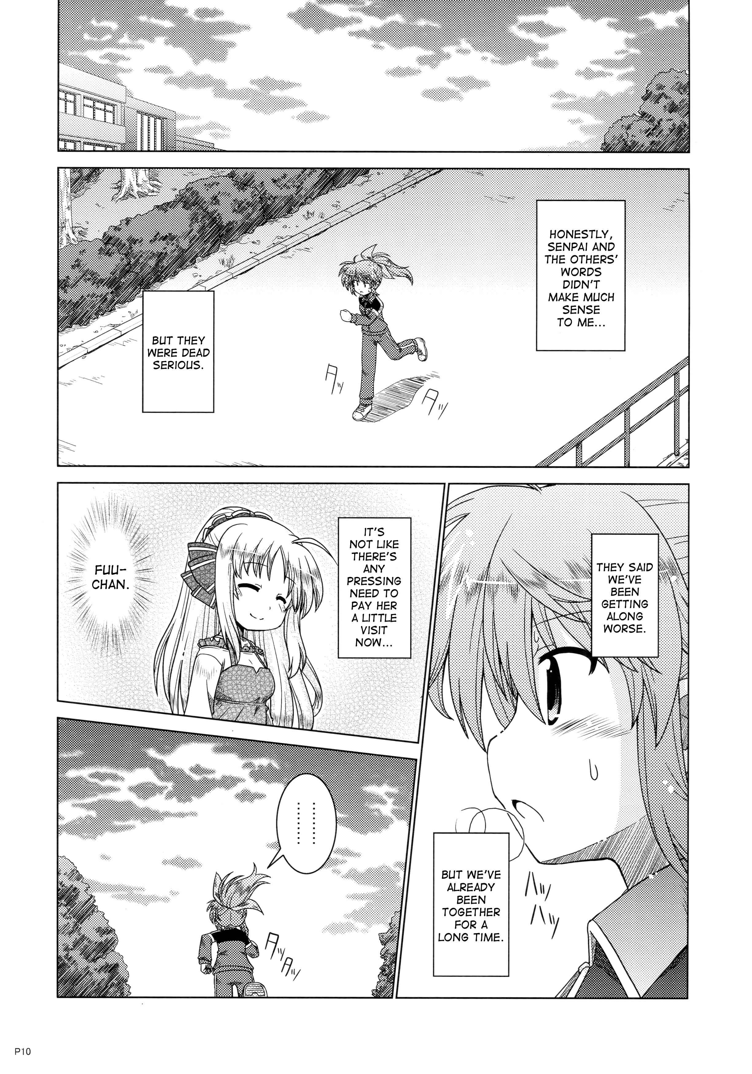 Page 9 Chapter Unknown_8678 Mahou Shoujo Lyrical Nanoha - Taisetsu na Koto (Doujinshi)