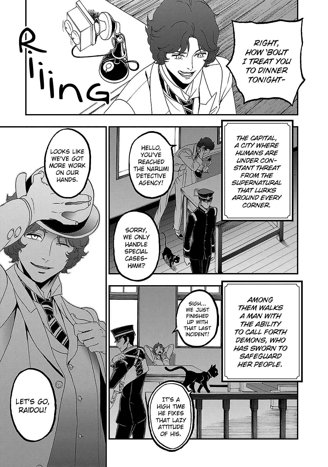 Page 25 Chapter 34 Shin Megami Tensei: Devil Summoner: Raidou Kuzunoha vs The Lone Marebito