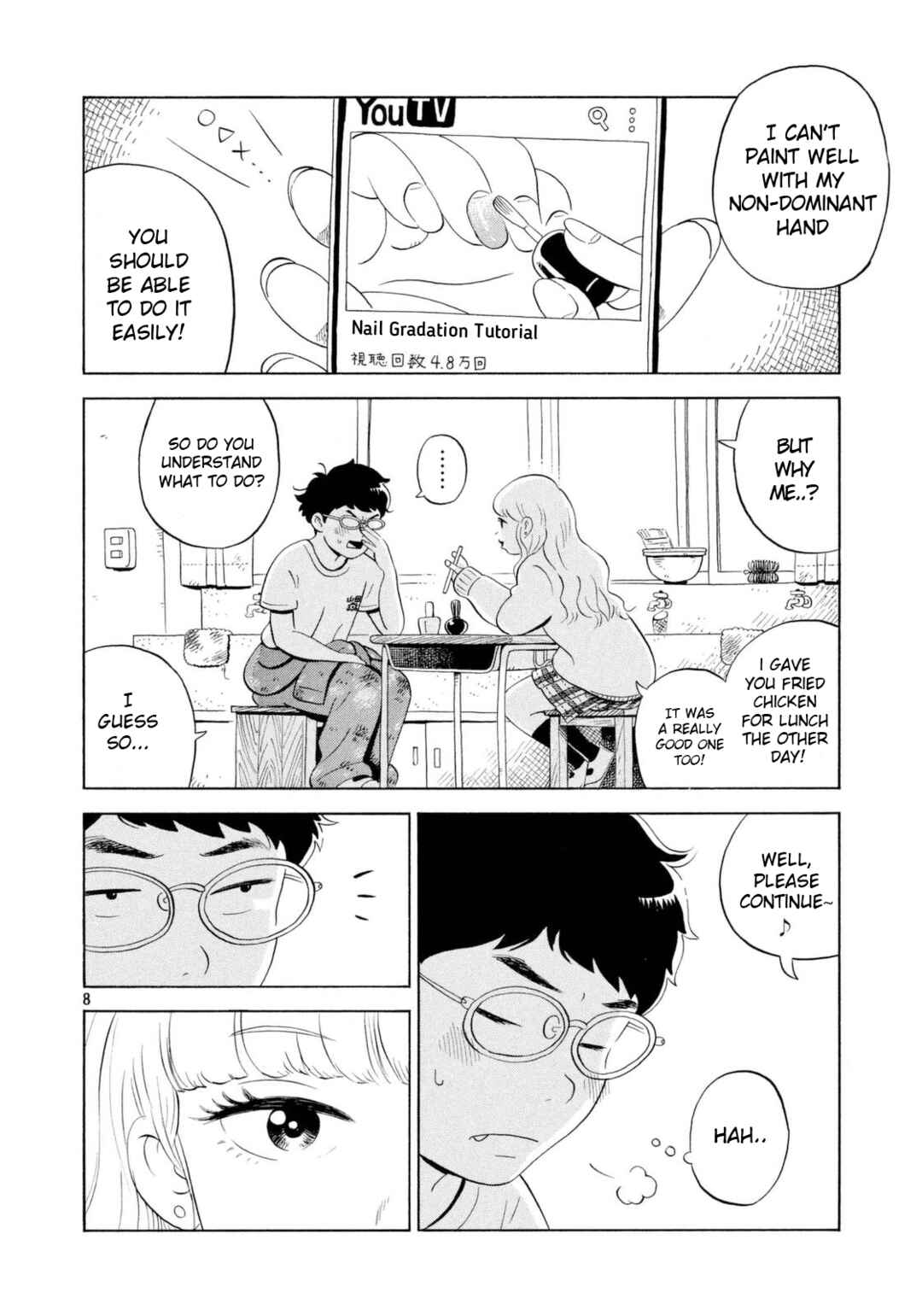 Page 8 Chapter 3 Keigo Shinzo Short Story Collection 2017-2021