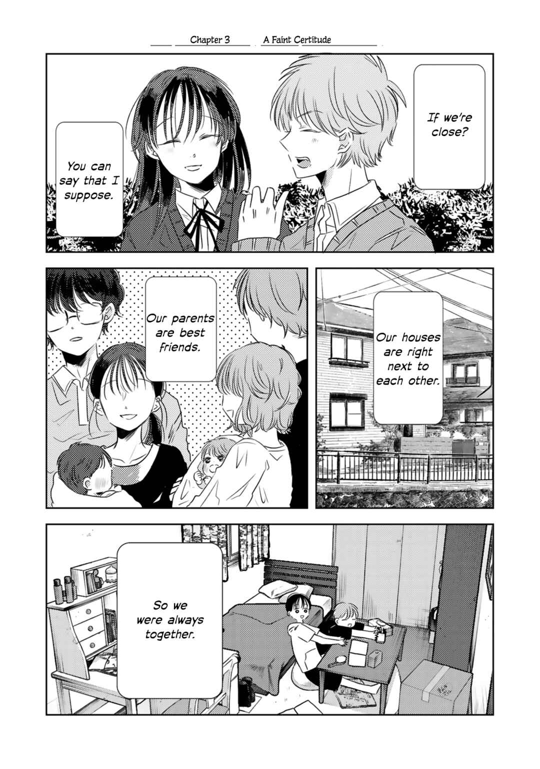 Page 1 Chapter 3 Futsuu no Koitte Nani?