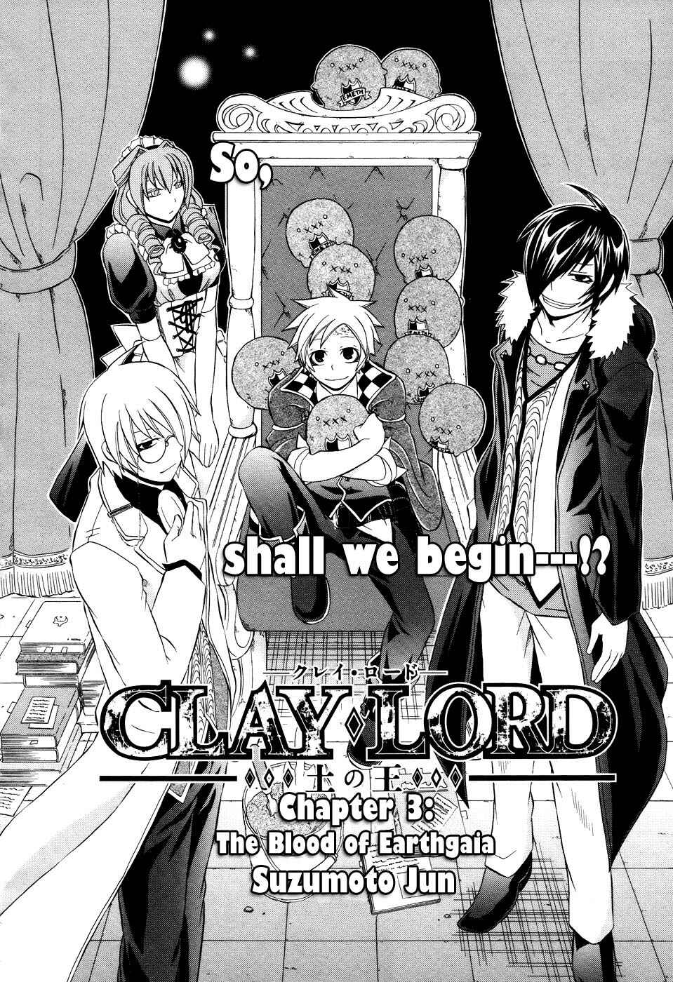 Page 3 Chapter 3 Clay Lord: Master of Golems