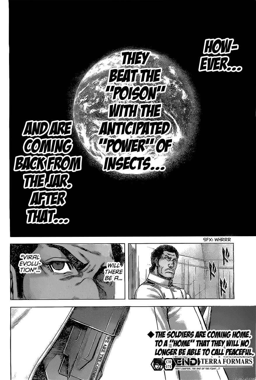 Page 15 Chapter 172 Terra Formars