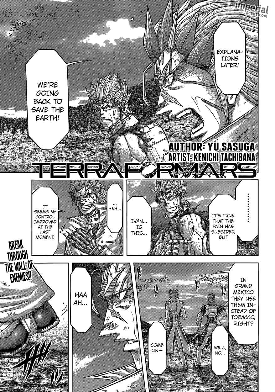 Page 1 Chapter 145 Terra Formars