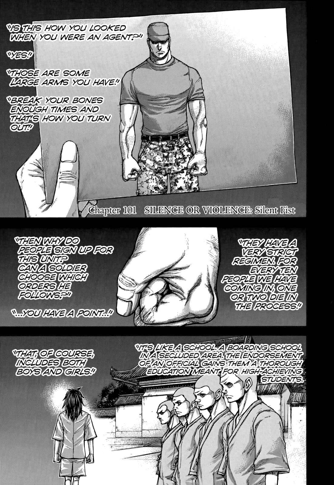 Page 1 Chapter 101 Terra Formars