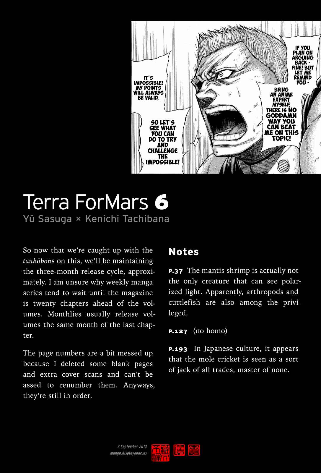 Page 21 Chapter 52 Terra Formars