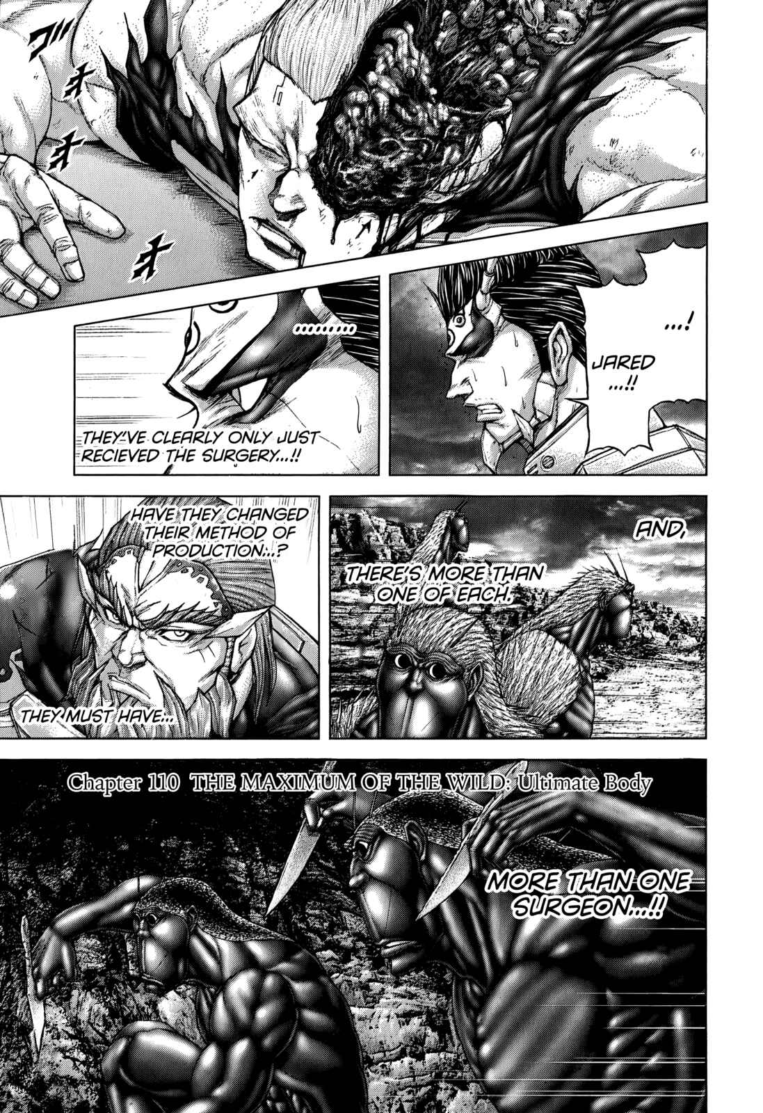Page 1 Chapter 110 Terra Formars