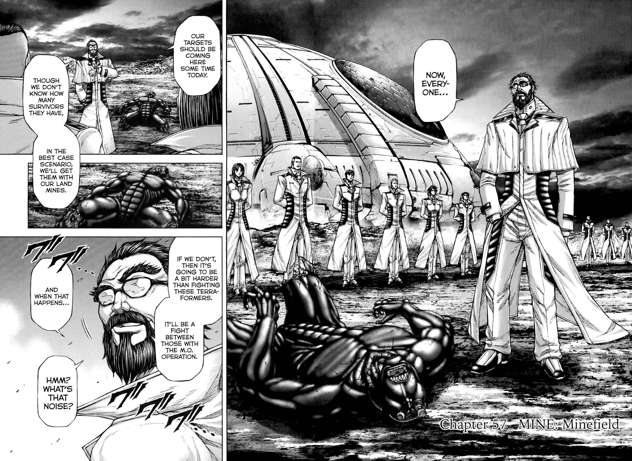 Page 1 Chapter 57 Terra Formars
