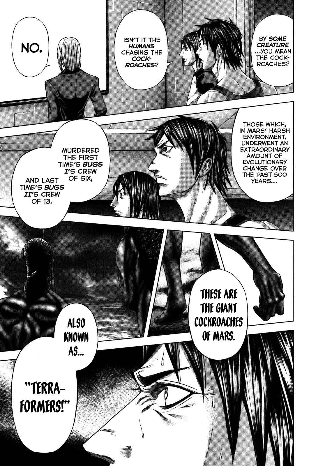 Page 15 Chapter 4 Terra Formars