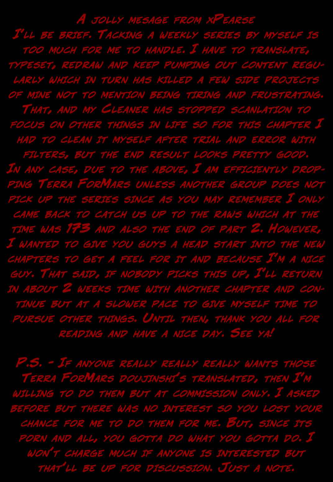 Page 36 Chapter 174 Terra Formars