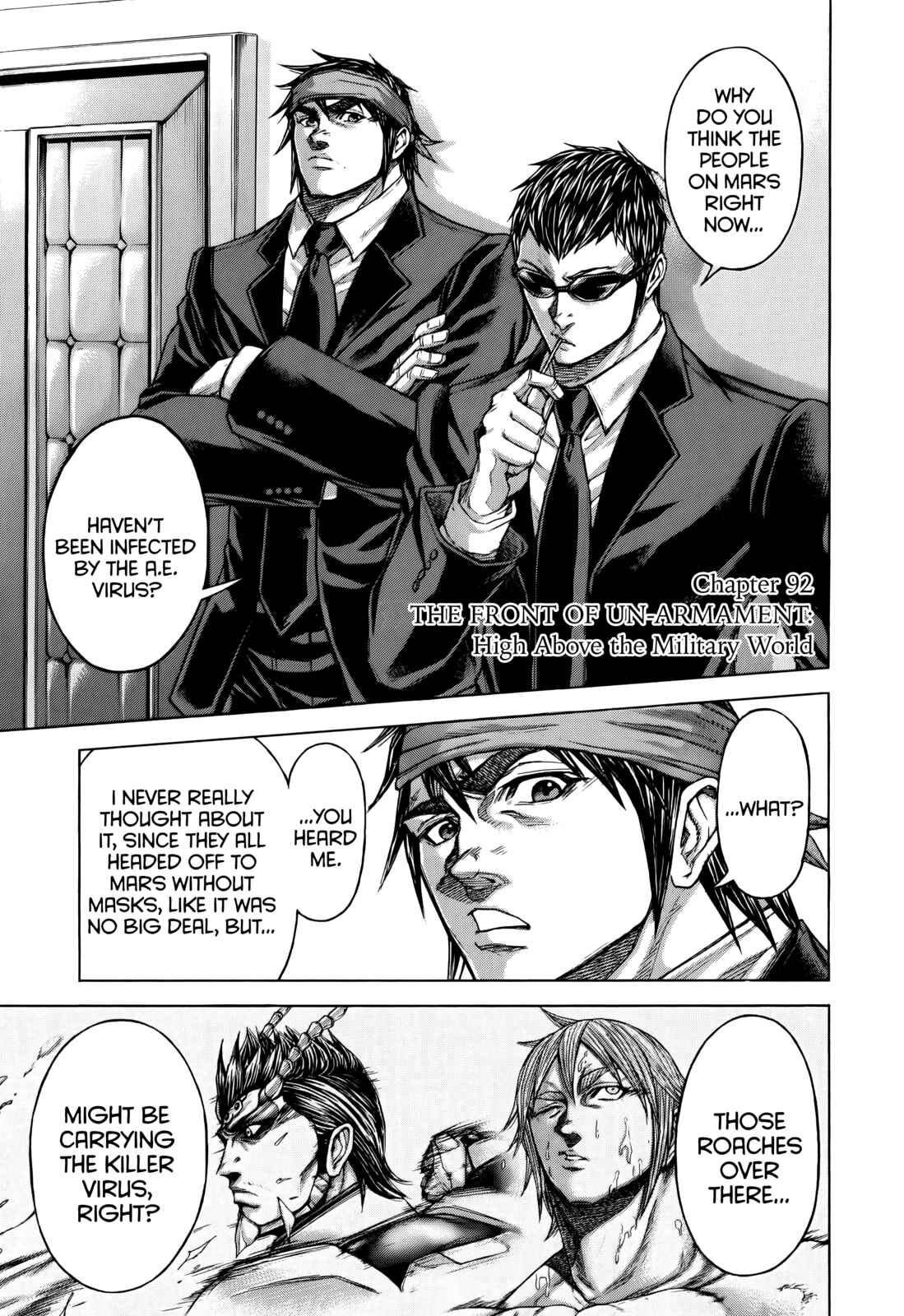Page 1 Chapter 92 Terra Formars