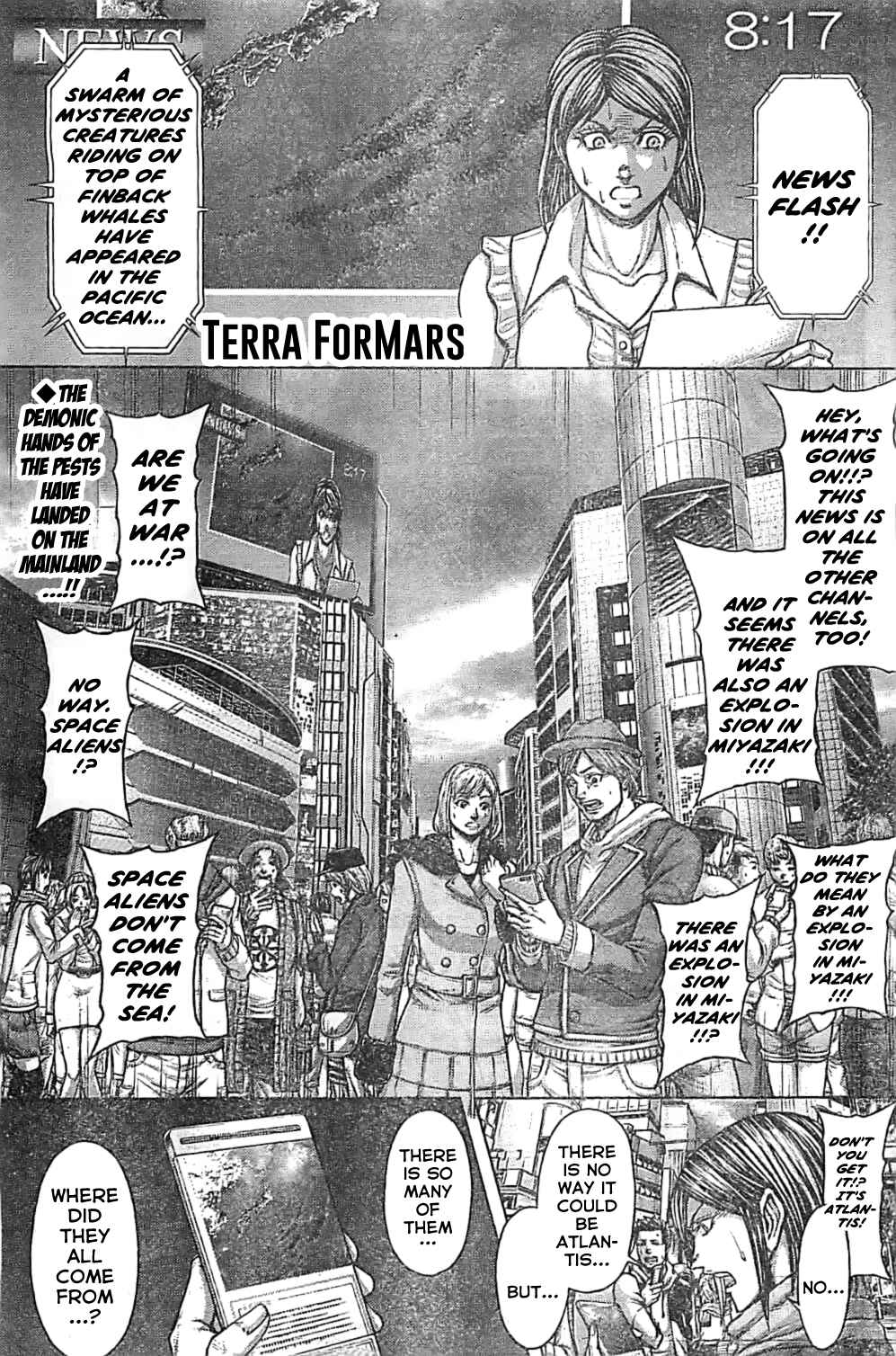 Page 1 Chapter 202 Terra Formars
