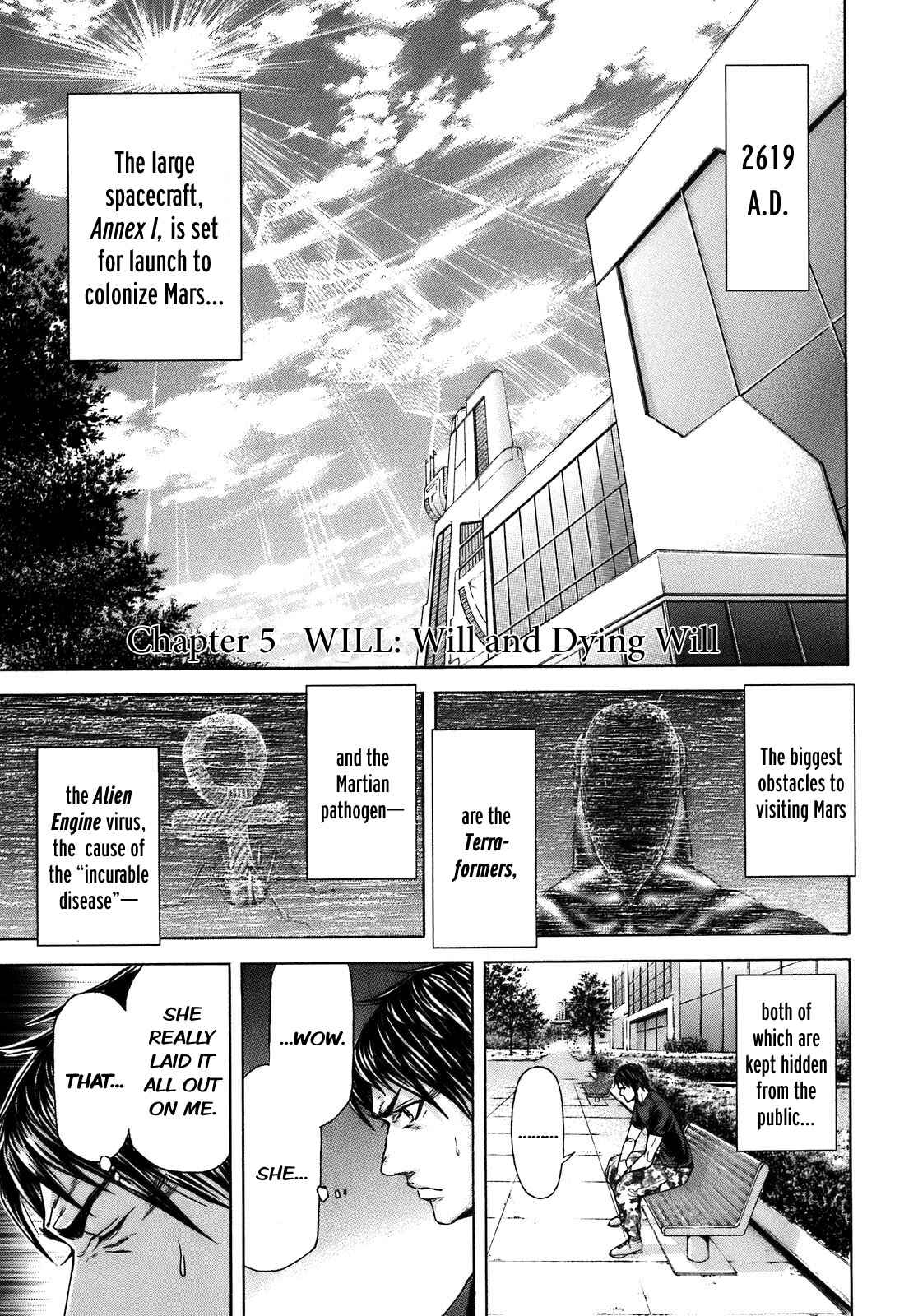 Page 1 Chapter 5 Terra Formars