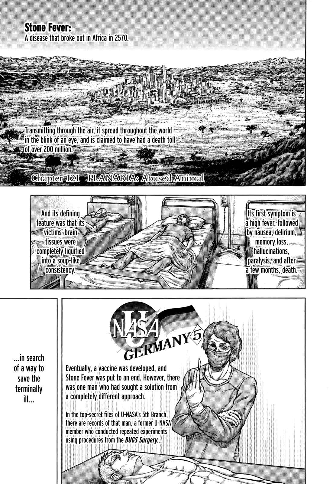 Page 1 Chapter 121 Terra Formars