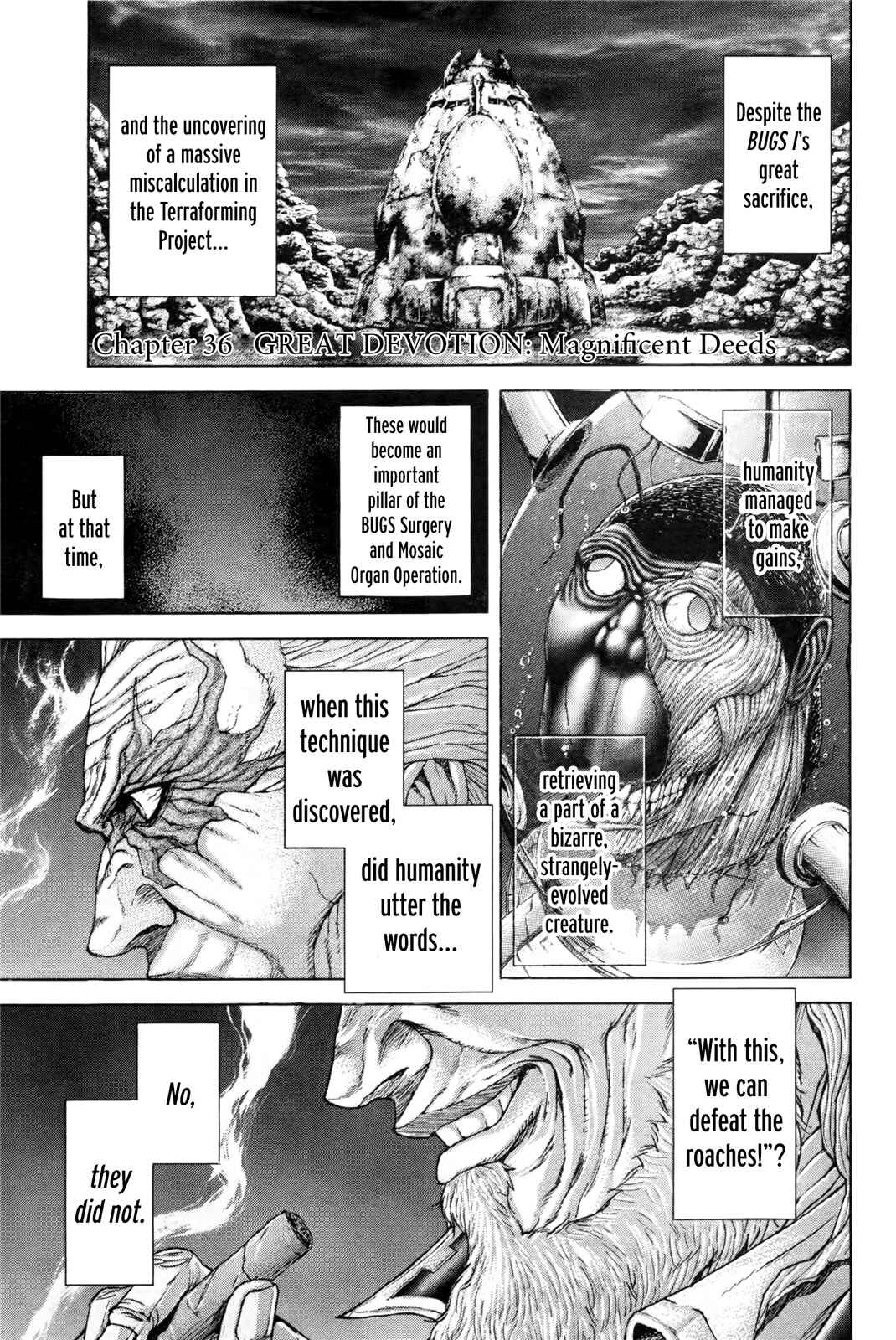 Page 1 Chapter 36 Terra Formars