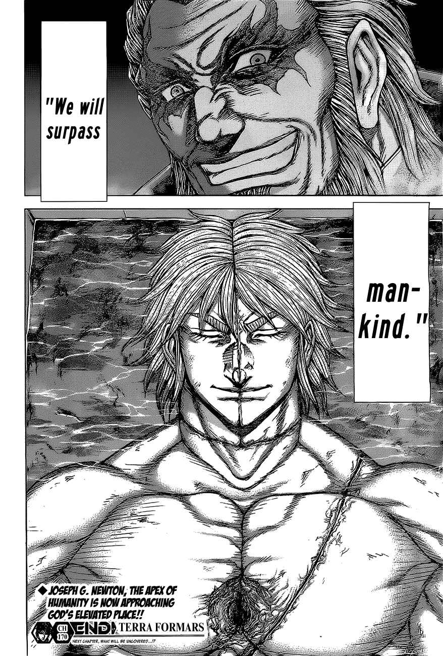 Page 17 Chapter 170 Terra Formars