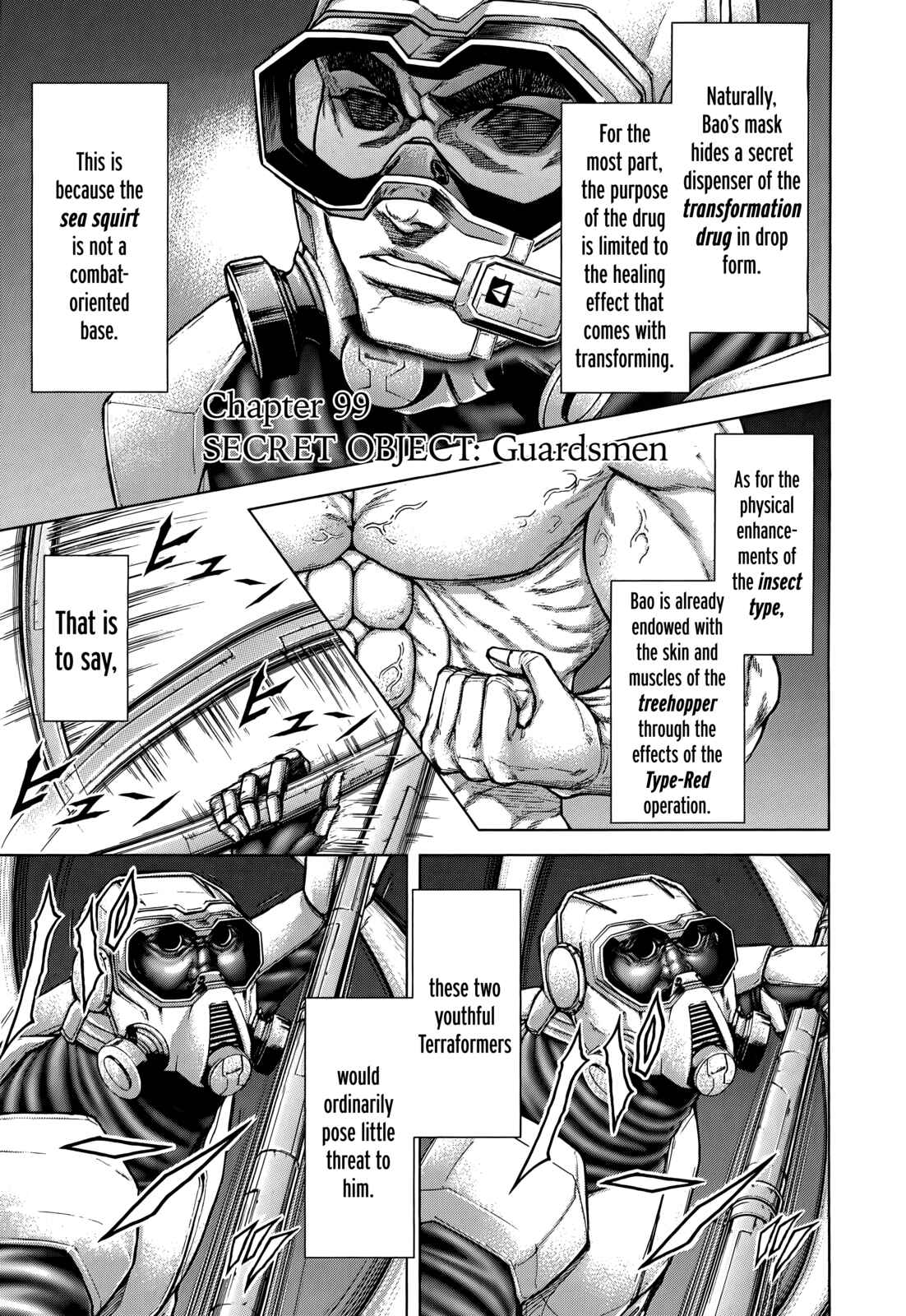 Page 1 Chapter 99 Terra Formars