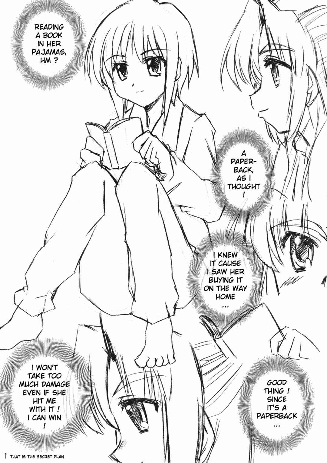 Page 14 Chapter Unknown_910c Suzumiya Haruhi no Yuutsu - AsaNaga Keikaku 2007 Nentou Houkokusho (Doujinshi)