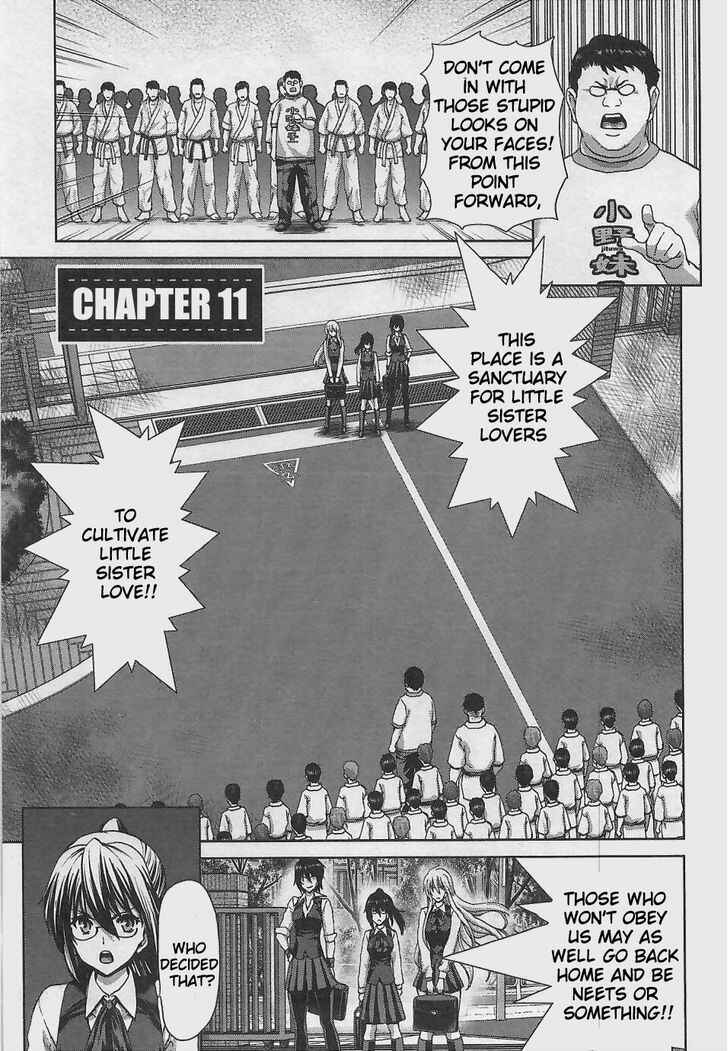 Page 1 Chapter 11 Waga Tousou - Imouto no Tame nara Sekai o Shukusei Shite mo Ii yo ne!