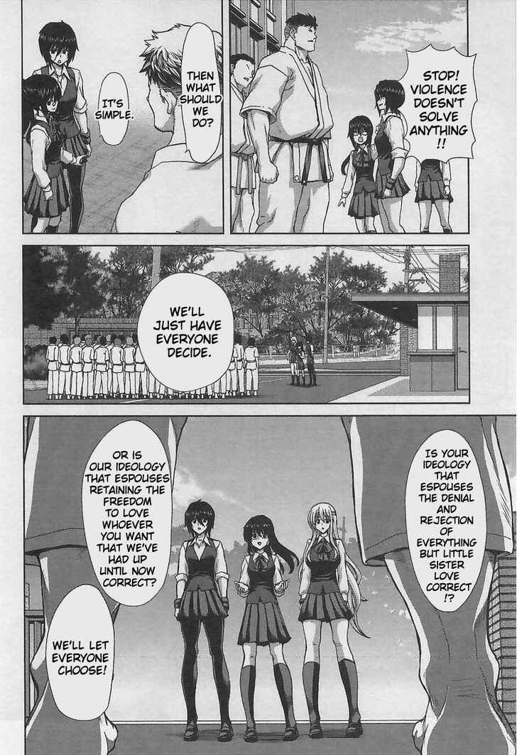 Page 4 Chapter 11 Waga Tousou - Imouto no Tame nara Sekai o Shukusei Shite mo Ii yo ne!
