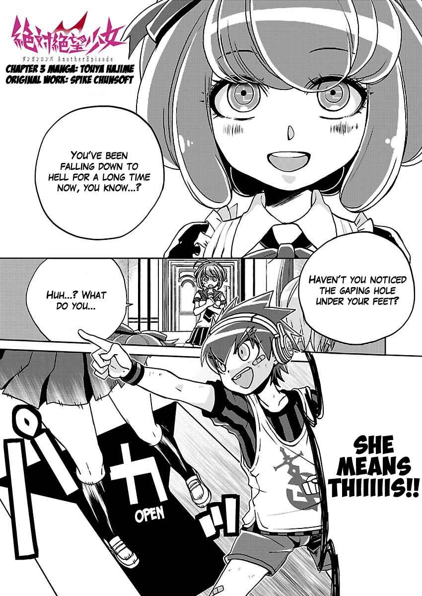 Page 2 Chapter 3 Zettai Zetsubou Shoujo - Danganronpa Another Episode