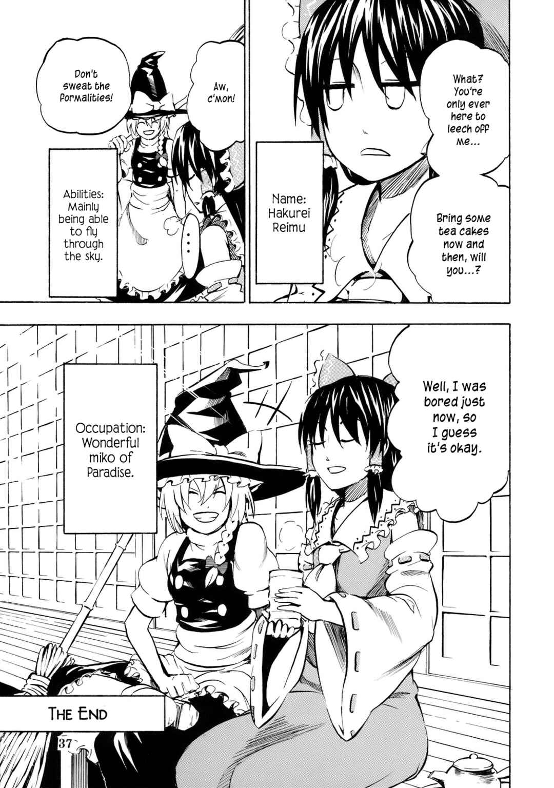 Page 36 Chapter Unknown_77f1 Touhou - Touhou Kaisouroku (Doujinshi)