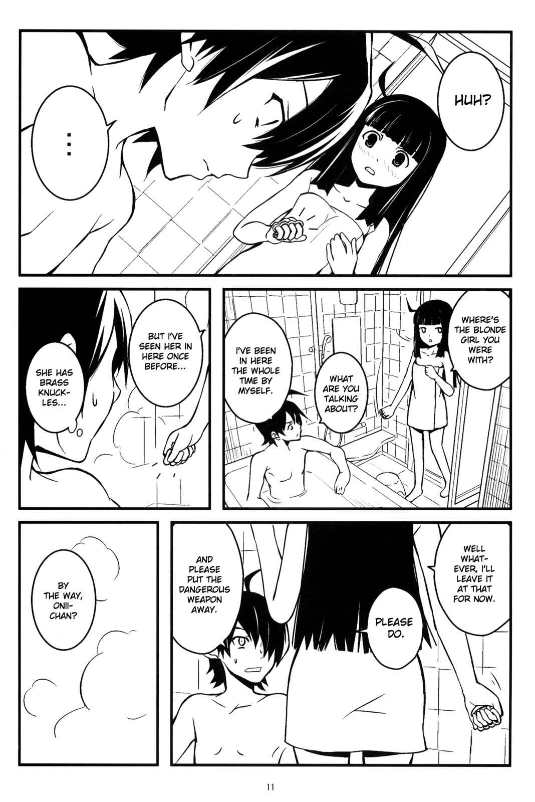 Page 10 Chapter Unknown_f491 Bakemonogatari - Panaino! (Doujinshi)